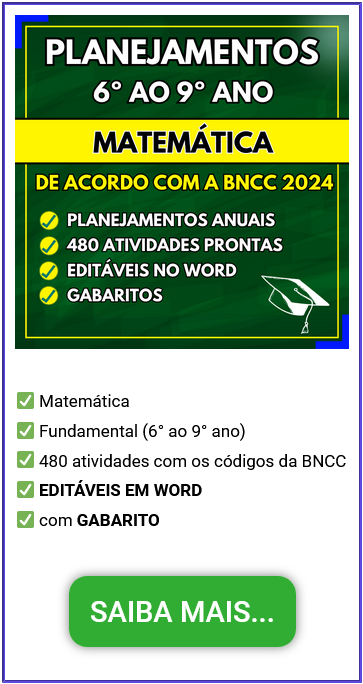 planos de aula BNCC editavel, planejamento matematica